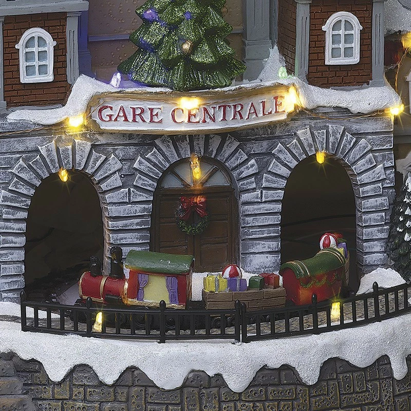 Village De Noël Animé, Lumineux Et Musical Gare Centrale 4 Village De Noël Animé, Lumineux Et Musical Gare Centrale – Image 2