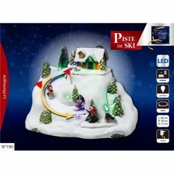 Village De Noël Piste De Luge Animé Et Lumineux 7 Village De Noël Piste De Luge Animé Et Lumineux -Ledepot Mobilier Magasin village de noel piste de luge anime et lumineux 2