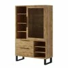 Vitrine 1 Porte 2 Tiroirs Halle -Ledepot Mobilier Magasin vitrine 1 porte 2 tiroirs halle