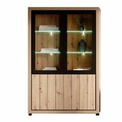 Vitrine 2 Portes + 2 Portes Vitrées Dijon -Ledepot Mobilier Magasin vitrine 2 portes 2 portes vitrees dijon 1 3