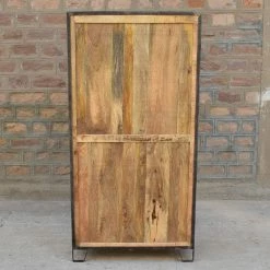 Vitrine 2 Portes 4 Niveaux Manguier 10 Vitrine 2 Portes 4 Niveaux Manguier -Ledepot Mobilier Magasin vitrine 2 portes 4 niveaux manguier 2