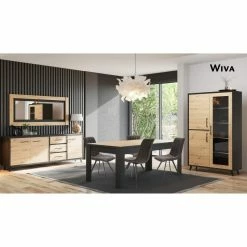 Vitrine 3 Portes Avec LED Wiva -Ledepot Mobilier Magasin vitrine 3 portes avec led wiva 3