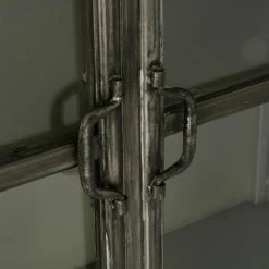 Vitrine Bibliothèque Broc Métal Noir Atmosphera -Ledepot Mobilier Magasin vitrine bibliotheque broc metal noir atmosphera 4