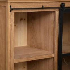 Vitrine Porte Coulissante Danik 2 Tiroirs Atmosphera 15 Vitrine Porte Coulissante Danik 2 Tiroirs Atmosphera -Ledepot Mobilier Magasin vitrine porte coulissante danik 2 tiroirs atmosphera 5