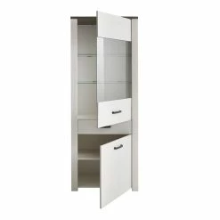 Demeyere Vitrine 2 Portes 1 Tiroir Marquis 11 Demeyere Vitrine 2 Portes 1 Tiroir Marquis -Ledepot Mobilier Magasin vitrine valet 1 porte 1 porte vitree pin andersen chene prata 3